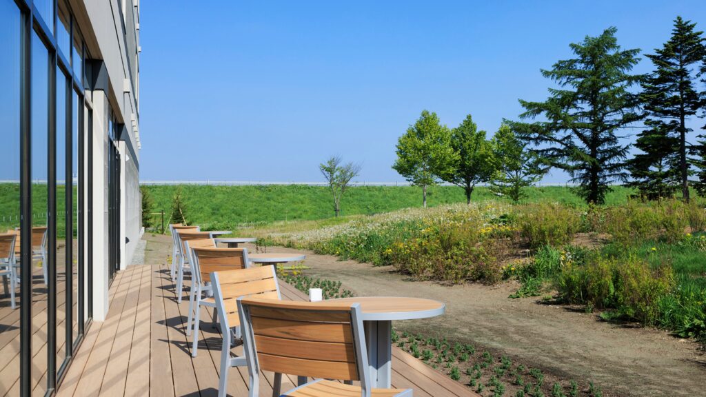 フェアフィールド･バイ･マリオット 北海道長沼マオイの丘公園_テラス